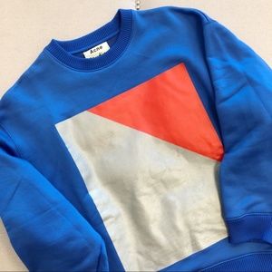Acne Studios Beta Geometric Scuba Sweatshirt